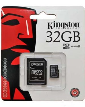 Kingston 32GB MICRO SD CARD Class 10