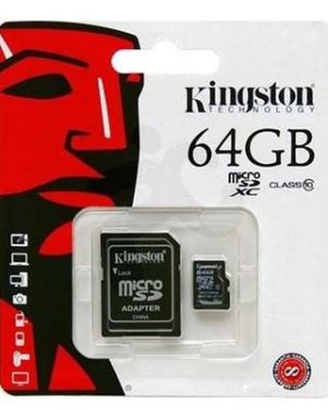 Kingston 64GB MICRO SD CARD Class 10