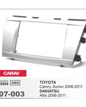 Toyota Camry, Aurion Fitting Kit