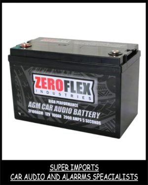 Zero Flex Car Audio Battery